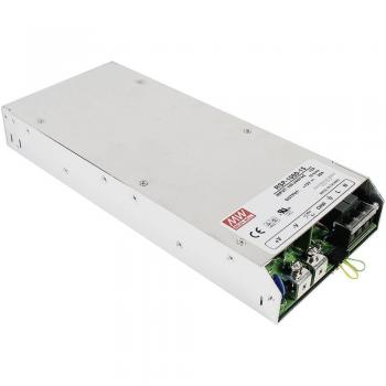 Fuente de alimentación conmutada MEAN WELL RSP-1000-48, 1008W, 48V, 21A, diseño metálico de 1U