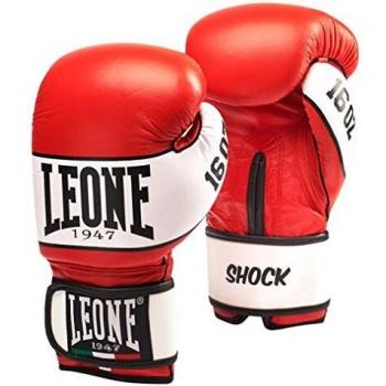 Leone1947 Shock Combat Gloves Red 14 oz Unisex