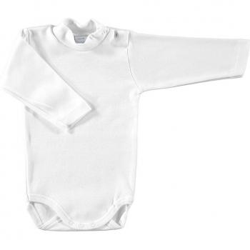 Pack de 2 bodys de bebé con cuello cisne de manga larga