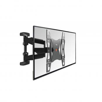 Vogels Soporte Para TV Pro 8 - Soporte de pared para televisión, compatible con pantallas de 32 a 55 pulgadas, capacidad de carga hasta 30 kg, inclinación y giro ajustable, sistema de gestión de cables
