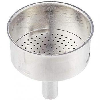 Cafetera Moka Bialetti de Aluminio para 2 Tazas con Filtro Imbuto