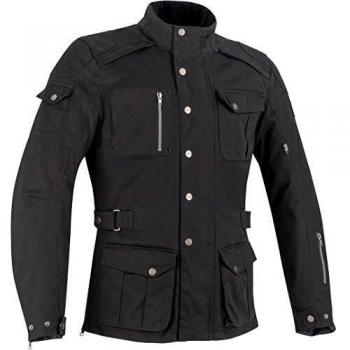 Segura Chaqueta moto BAARON Negro, Negro, L