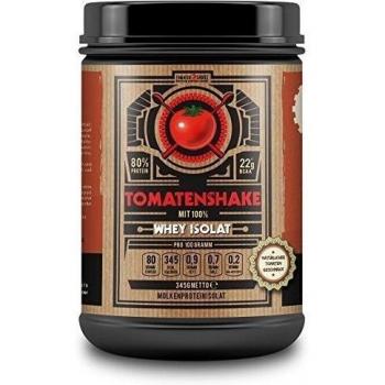 TOMATENSHAKE, AISLADO de proteína de suero, Batido de proteínas, Sabor a tomate, sin edulcorante, 345g