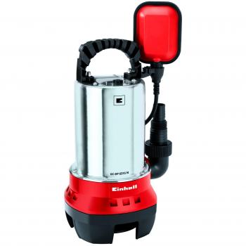 Einhell Bomba de Aguas sucias GC-DP 6315 N, 630 W, 230 V, rojo/negro