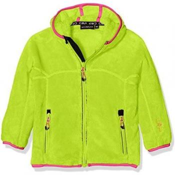 CMP Chaqueta de forro polar High Loft, otoño/invierno, niña, color verde, tamaño 176