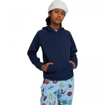 Sudadera con capucha Burton Crown Weatherproof azul oscuro infantil - XS