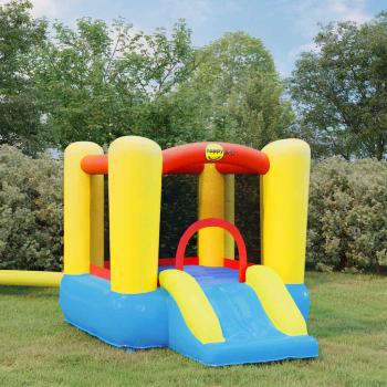 Castillo hinchable con tobogán Happy Hop 155x215x140 cm Multicolor