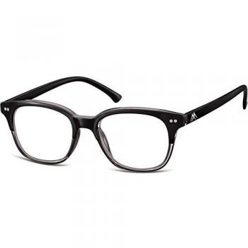 Montana MR82 +3.00 Black Reading Glasses by MONTANA