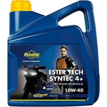Aceite de Motor 4T Putoline Ester Tech Syntec 4+ 10W-40 100% Sintético 4L