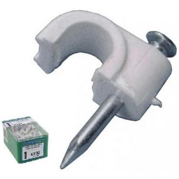 Maxicaja grapa para cable redondo n.5 100u