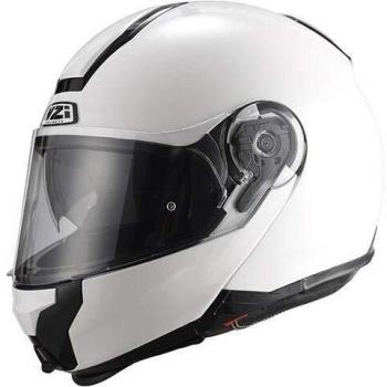 Casco Modular Nzi Combi 2 Duo Blanco Brillante Talla M