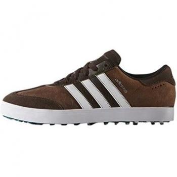 adidas Adicross V Zapatos de golf para Hombre, Marrón / Blanco / Verde, 45.3