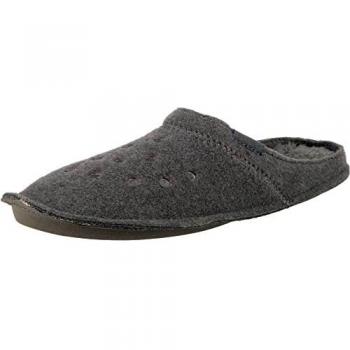 Crocs Classic Slipper, Zapatillas Bajas Unisex Adulto, Gris Charcoal 00q, 36/37 EU