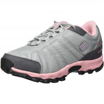 Columbia Youth Firecamp Sledder II WP, Zapatillas de Senderismo para Niñas, Gris