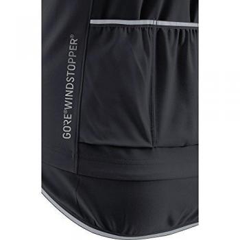 Gore Bike Wear Power Gore Windstopper - Maillot para mujer, color negro, talla L