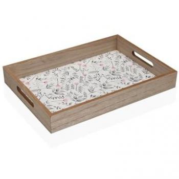 Bandeja Versa Caprice Madera MDF 34 x 24 cm, grosor 4,5 cm