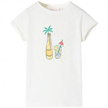 Camiseta infantil color crudo 140