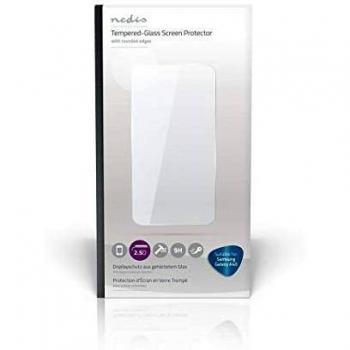 NEDIS Protector de Pantalla Protector de Pantalla de Vidrio para Samsung Galaxy A40 | Cubierta Completa | Bordes 2.5D Redondeados | Transparente Transparente