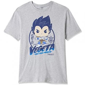 Set figura POP y camiseta de manga corta Dragon Ball Z Vegeta, muñecos de acción, multicolor, talla única unisex niños
