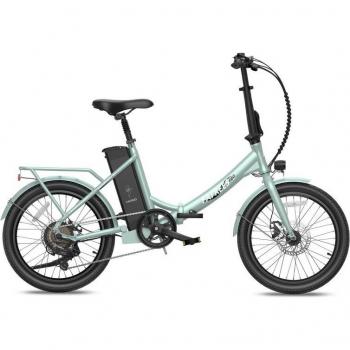 Bicicleta Eléctrica Plegable Fafrees F20 - Motor 250W, Batería 36V/18.2Ah, Autonomía 120km, Verde