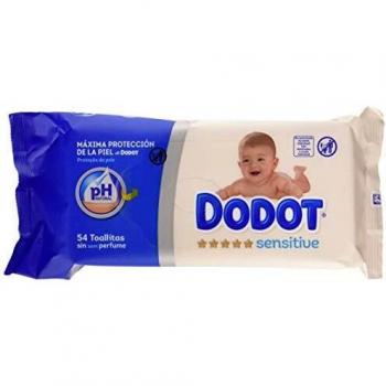 Dodot Sensitive Toallitas para Bebé 15 Paquetes de 54 Unidades, 810 Toallitas