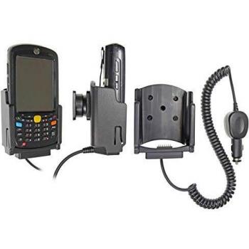 Soporte Brodit 512013 para Smartphone con Conexión de 12V y Brazo Articulado, Color Negro