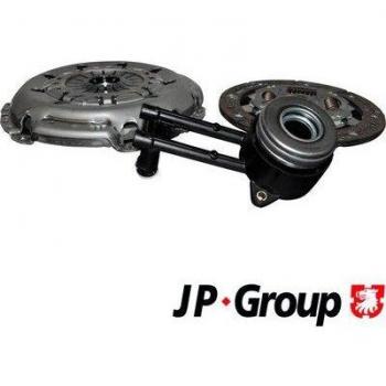 Kit de embrague JP GROUP 1530409610 - Incluye disco de embrague, plato de presión y rodamiento de liberación, diseñado para vehículos específicos, fabricado con materiales de alta calidad para garantizar un rendimiento óptimo y durabilidad
