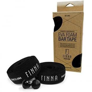 Finna Cycles Eva Foam Cinta de Manillar, Negro, Talla Única