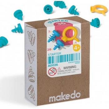Makedo Combo Start: Paquete de Iniciación para Construcciones de Cartón