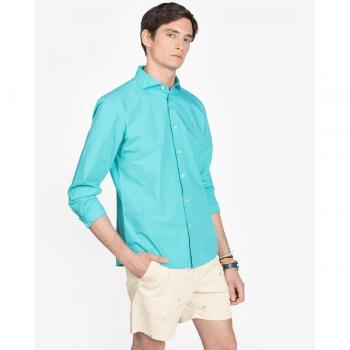Harper & Neyer - Camisa de hombre slim lisa