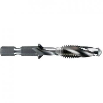 Ruko 270017 - Macho de roscar combinado HSS para máquinas, rectificado