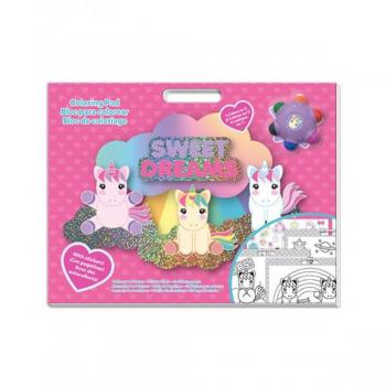 Set de dibujo A3 con 6 lápices de colores Magic Disney