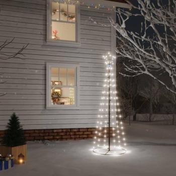 6FT Christmas Tree with 200 Cold White LED Lights
