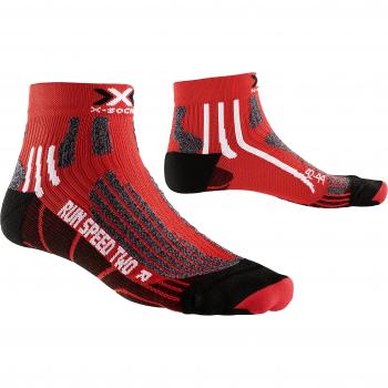 X-Bionic X020432 R018 Calcetin, Unisex Adulto, Rojo/Negro, 39/41