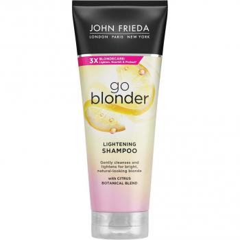 John Frieda Sheer Blonde Go Blonder Lightening Shampoo with Citrus and Chamomile for Blonde Hair 250 ml