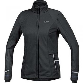Gore Running Wear Mythos Lady 2.0 Windstopper Soft Shell - Chaqueta para mujer, color negro, talla 38