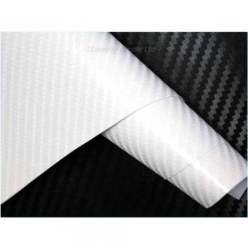 Vinilo de fibra de carbono en 4D, 50 x 152 cm,