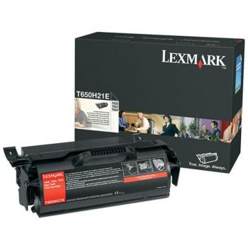 Lexmark T650H31E High Yield Black Toner Cartridge (Yield 25,000 Pages)