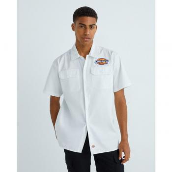 Camisa Dickies Hombre Clintondale Rec White
