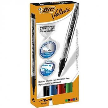 C 4 rotuladores para pizarra blanca colores surtidos azul negro rojo y verde