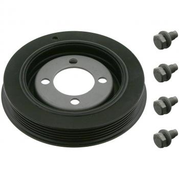 Polea de cigüeñal FEBI BILSTEIN 33787 con tornillos, compatible con Citroen Saxo y Peugeot 106