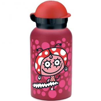 Botella térmica Hit de Laken en acero inoxidable con aislamiento al vacío y boca estrecha 350 ml Kukuxumusu Flamenquita