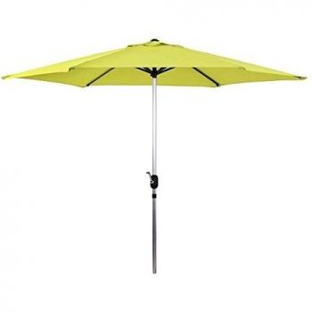 Parasol de jard&iacute;n de aluminio Sol Circular &Oslash; 3m Verde