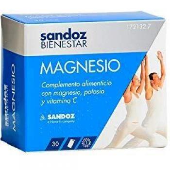 Sandoz Bienestar MAGNESIO 30 sobres - magnesio, potasio, vitamina C