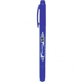 Rotulador Permanente MONO Twin Doble Punta Azul Tombow