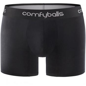 Comfyballs Hombre Rendimiento de Largo Tipo bóxer – Negro/Negro, tamaño XL/34 – 36