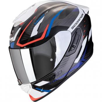 Scorpion Casco Integral EXO-1400 EVO II AIR Accord Negro-Azul-Blanco