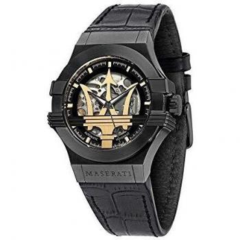 Maserati Men's Black Potenza Watch MSR8821108036