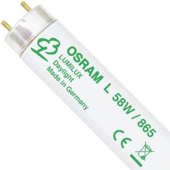 Osram - Tubo Fluorescente Trifosforo 58W 865 Luz Fria Osram