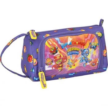SAFTA | SUPERTHINGS Portatodo con Bolsillo y Cremalleras